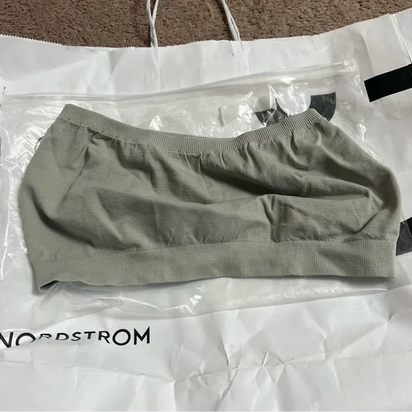 NWT Bandeau Bras - White, Black, and Gray - Picture 5 of 5